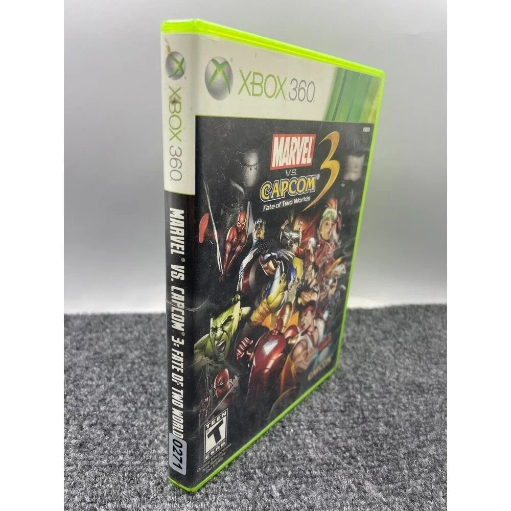 Marvel vs. Capcom 3: Fate of Two Worlds (Microsoft Xbox 360, 2011)